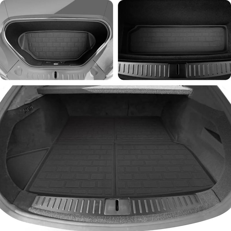 All-Weather Anti-Slip Waterproof Floor Mats for Tesla Model S 2023 2022 2021 - Image 4