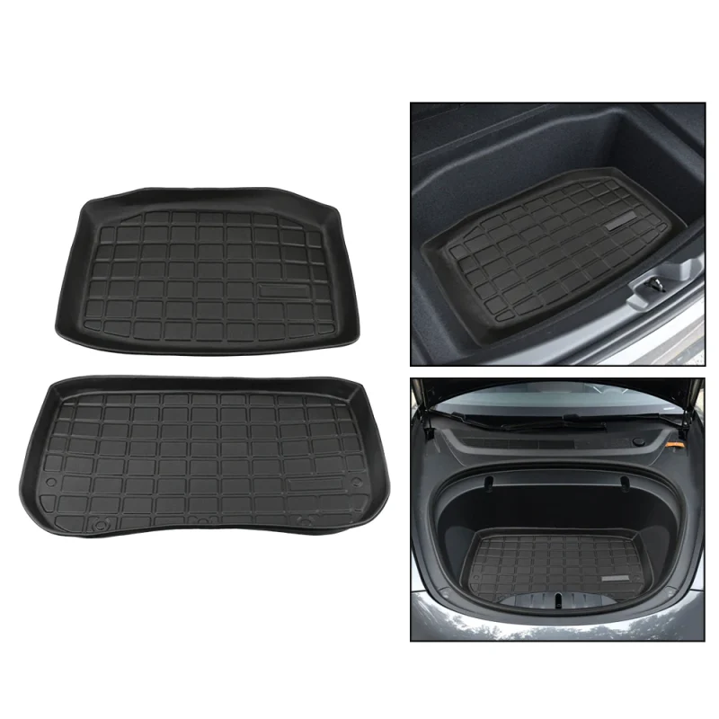 Waterproof Front Rear Trunk Storage Mat For Tesla Model 3 2017-2021 - Image 9