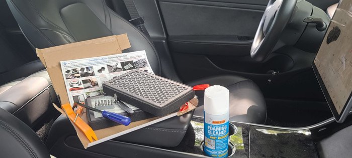 Tesla Cabin Air Filter Replacement